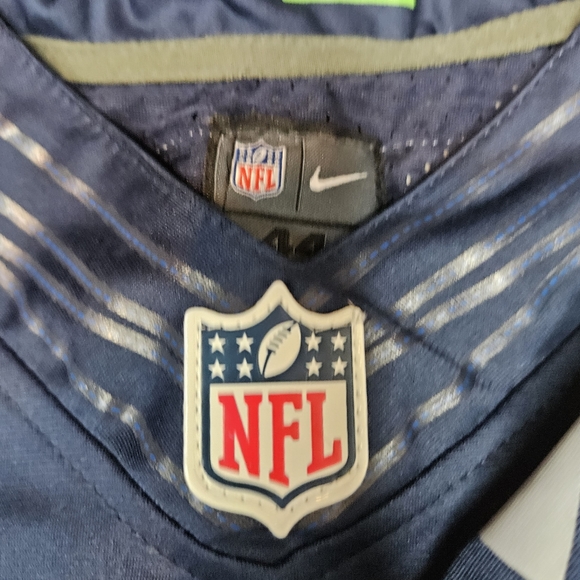 Nike On Field Seattle Seahawks Russell Wilson #3 STITCHED NFL Jersey Size 44 - Picture 2 of 16